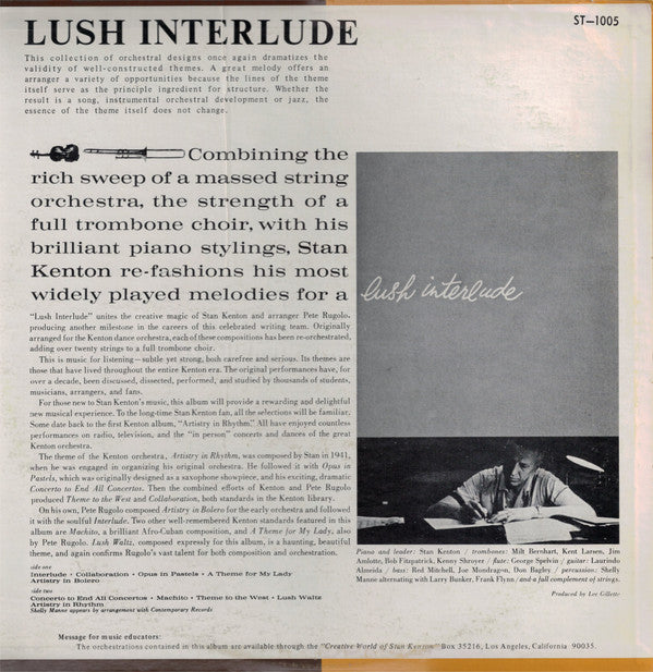 Stan Kenton : Lush Interlude (LP, Album)