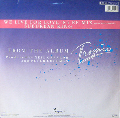 Pat Benatar : We Belong (12", Maxi, M/Print)