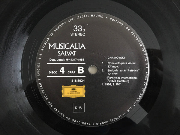 Various : Musicalia 4. Chaikovski (LP, Comp)