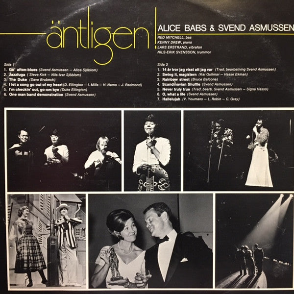 Alice Babs & Svend Asmussen : Äntligen! (LP, Album)