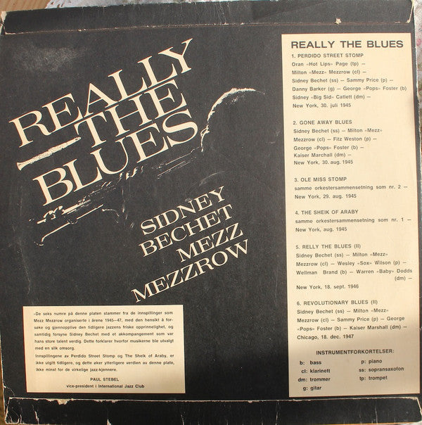 The Timebeats Orchestra & The Highlights (2) / Sidney Bechet & Mezz Mezzrow : Hits 1964 / Really The Blues (10", Comp)