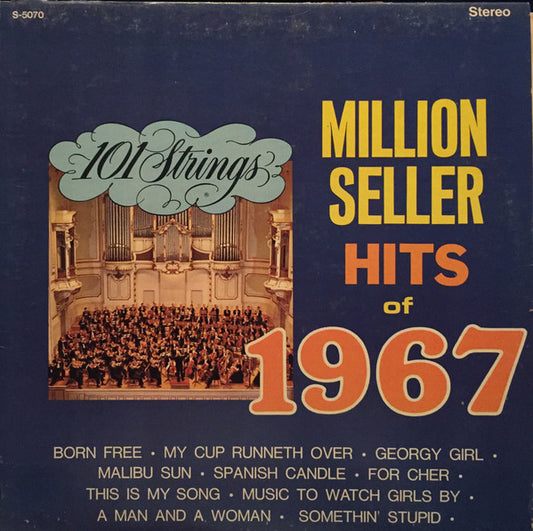 101 Strings : Million Seller Hits Of 1967 (LP)