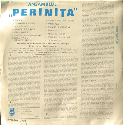 Orchestra Perinița : Ansamblul „Perinița” (LP, Album, RE)