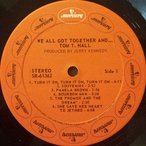 Tom T. Hall : We All Got Together And... (LP, Album, PRC)