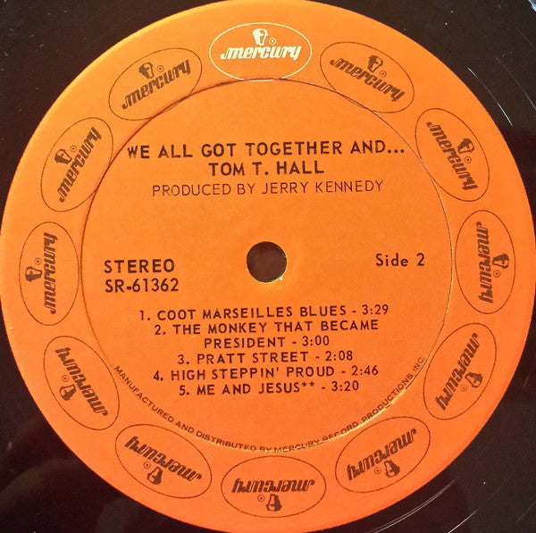 Tom T. Hall : We All Got Together And... (LP, Album, PRC)