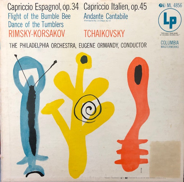 The Philadelphia Orchestra : Rimsky-Korsakov Tchaikovsky (LP, Album, Mono)