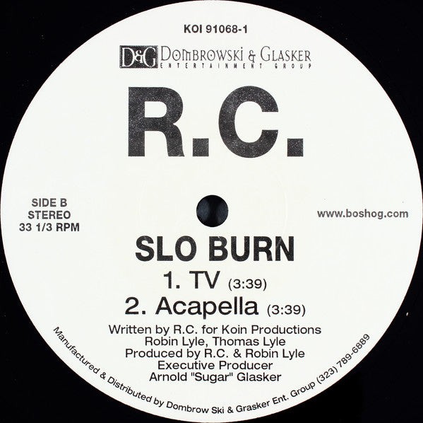 RC : Slo Burn (12", Promo)