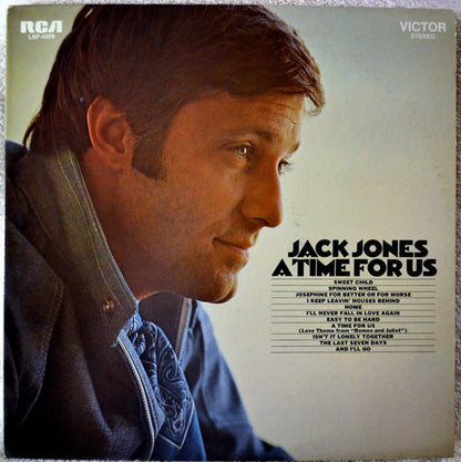 Jack Jones : A Time For Us (LP, Album, Hol)