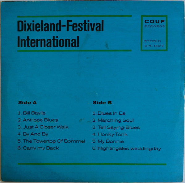 Unknown Artist : Dixieland-Festival International (LP)