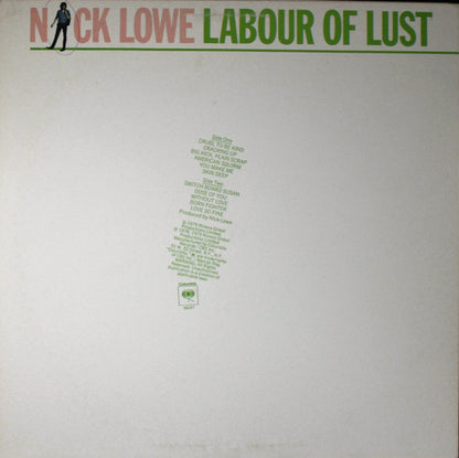 Nick Lowe : Labour Of Lust (LP, Album, Ter)