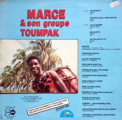 Marcé & Toumpak : Stop (LP)