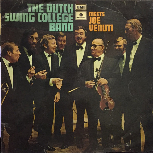 The Dutch Swing College Band And Joe Venuti : The Dutch Swing College Band Meets Joe Venuti (LP, Album)