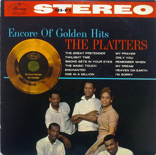 The Platters : Encore Of Golden Hits (LP, Comp, RE)