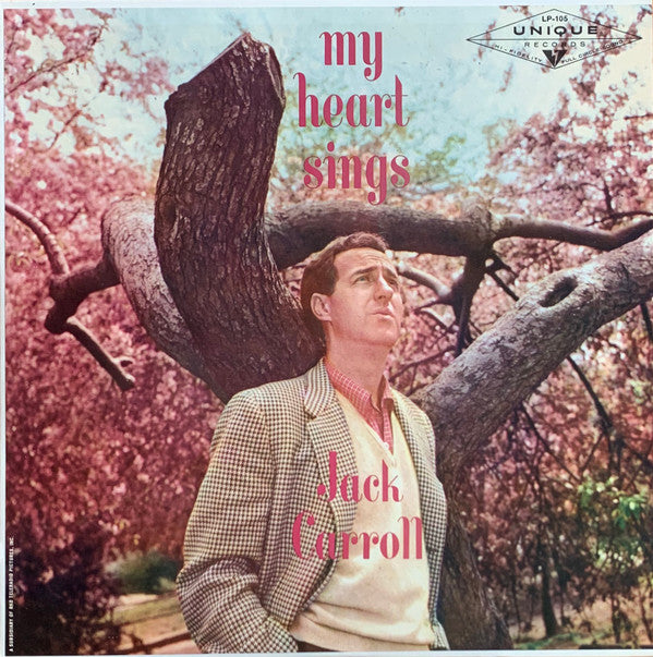 Jack Carroll : My Heart Sings (LP, Album, Mono)