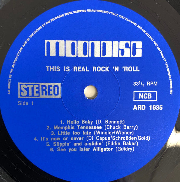 Unknown Artist : This Is Real Rock'N Roll (LP, Comp)