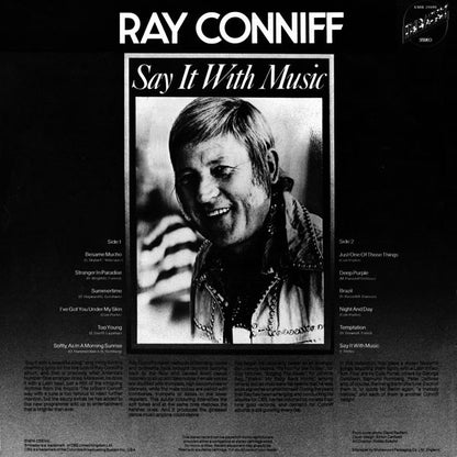 Ray Conniff And His Orchestra & Chorus : Say It With Music (LP, Album, RE)