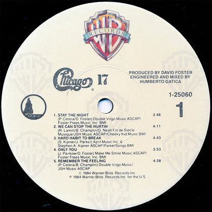 Chicago (2) : Chicago 17 (LP, Album, All)