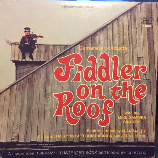 Tutti Camarata, Mike Sammes Singers : Camarata Conducts Fiddler On The Roof (LP)