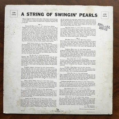 Various : A String Of Swingin' Pearls (LP, Comp, Mono)