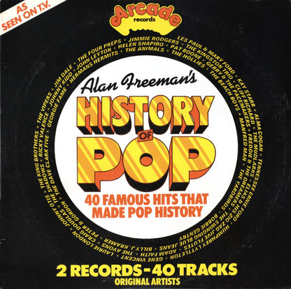 Various : Alan Freeman's History Of Pop (2xLP, Album, Comp, RM, Yel)