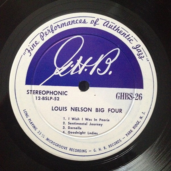 Louis Nelson Big Four : Louis Nelson Big Four - Volume II (LP)