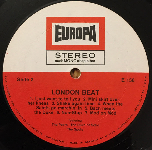 Various : London Beat (LP, Comp)