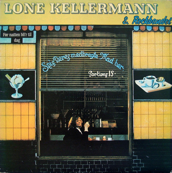 Lone Kellermann & Rockbandet : Før Natten Bli'r Til Dag (LP, Album, RP)