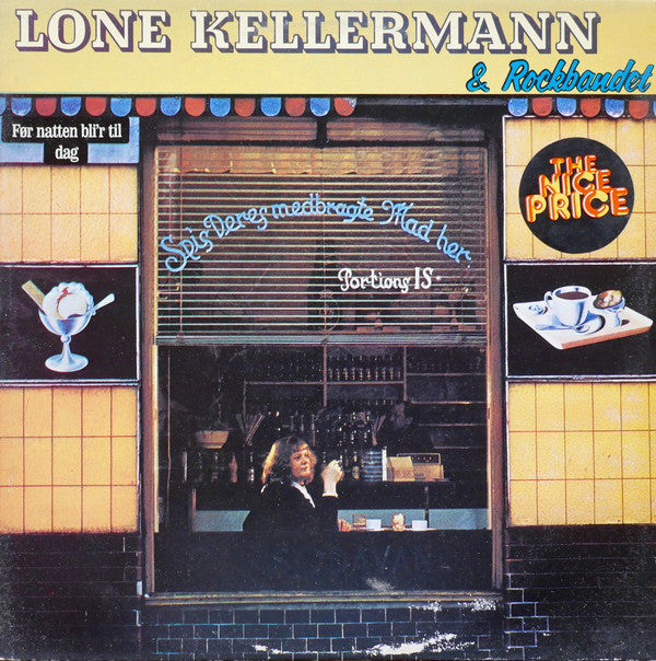 Lone Kellermann & Rockbandet : Før Natten Bli'r Til Dag (LP, Album, RP)