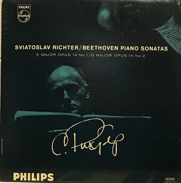 Ludwig van Beethoven - Sviatoslav Richter : Beethoven Piano Sonatas (LP, Album, Mono)