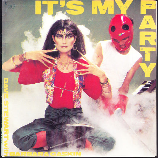 Dave Stewart & Barbara Gaskin : It's My Party (7", Single, Pic)