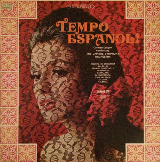 Carmen Dragon, Capitol Symphony Orchestra : Tempo Espanol! (LP)