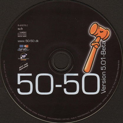 50-50 (2) : Version 5.01-Beta (CD, Album)