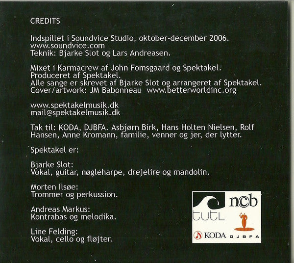 Spektakel (2) : Spektakel (CD, Album, Dig)