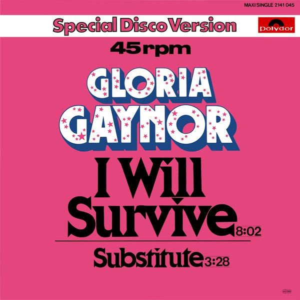 Gloria Gaynor : I Will Survive (12", Maxi)