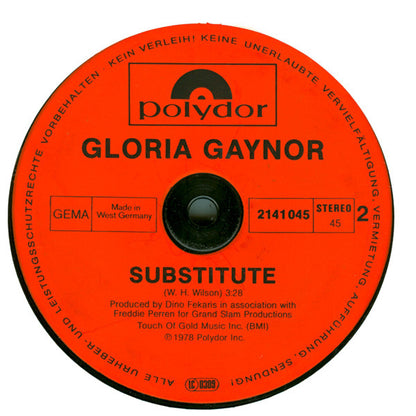 Gloria Gaynor : I Will Survive (12", Maxi)