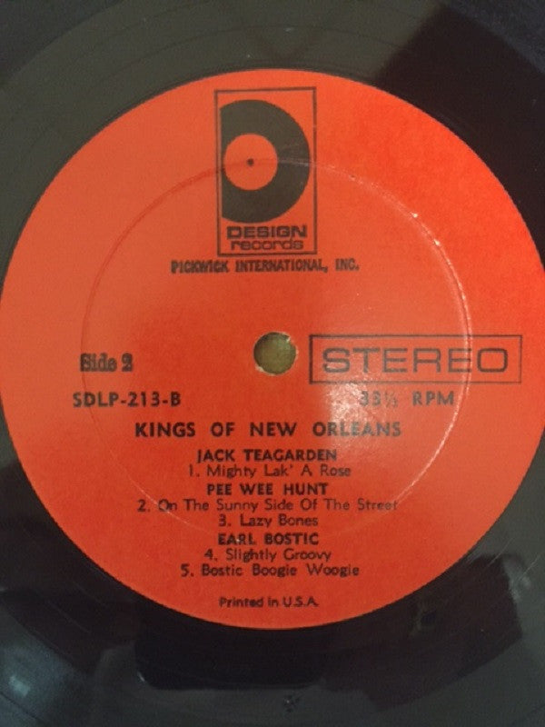 Various : The Kings Of New Orleans (LP, Comp)