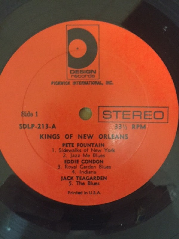 Various : The Kings Of New Orleans (LP, Comp)