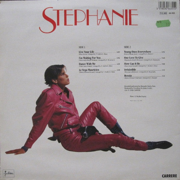 Stephanie (2) : Live Your Life (LP, Album)