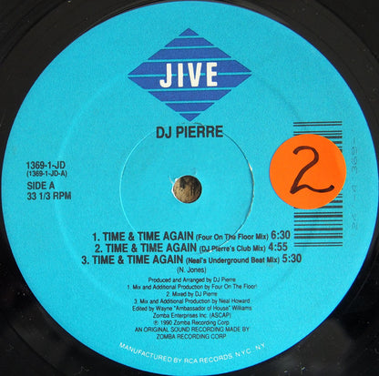 DJ Pierre : Time & Time Again (12")