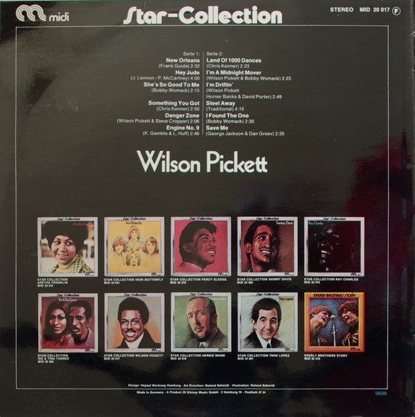 Wilson Pickett : Star-Collection (LP, Comp)