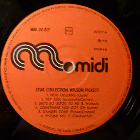 Wilson Pickett : Star-Collection (LP, Comp)