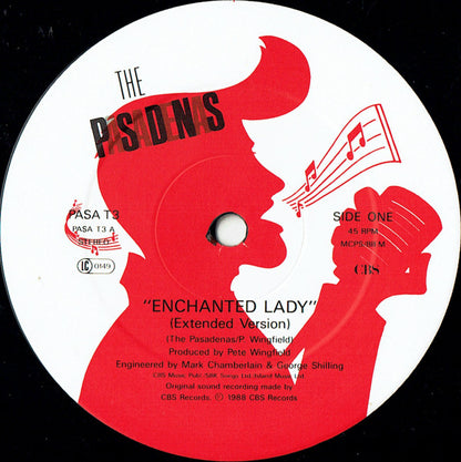 The Pasadenas : Enchanted Lady (12", Single)