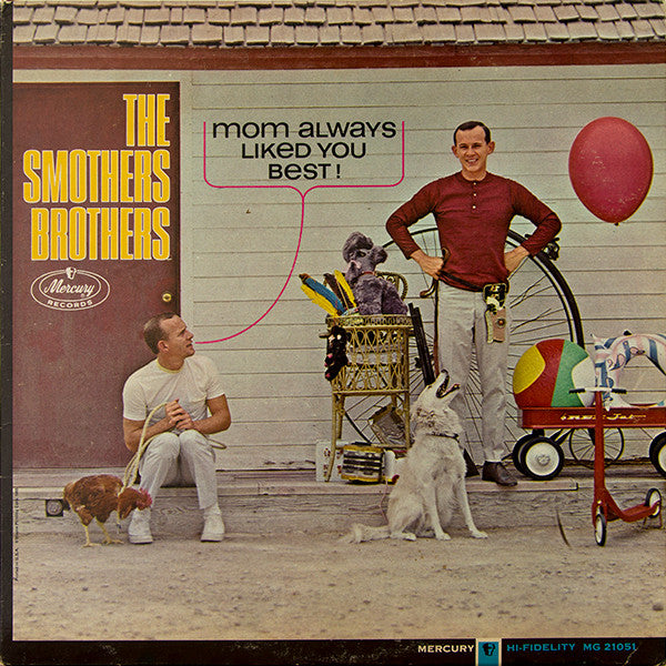 Smothers Brothers : Mom Always Liked You Best! (LP, Album, Mono, No )