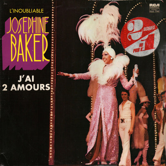 Josephine Baker : J'ai 2 Amours (2xLP, Comp)