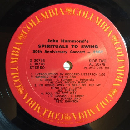 Various : John Hammond's Spirituals To Swing 30th Anniversary Concert (1967) (2xLP, Album, RE)