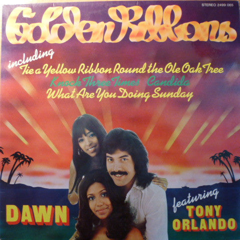 Dawn (5) Featuring Tony Orlando : Golden Ribbons (LP, Comp)