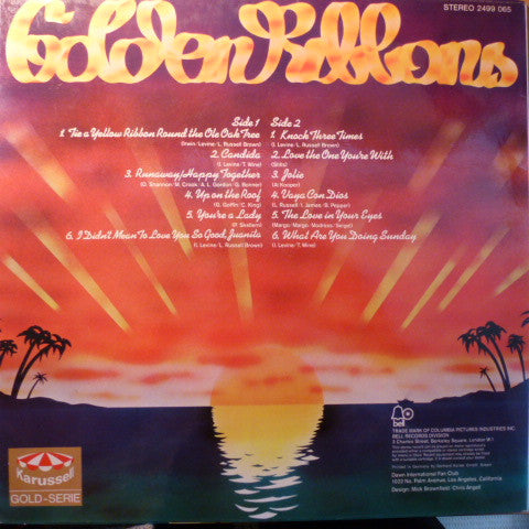 Dawn (5) Featuring Tony Orlando : Golden Ribbons (LP, Comp)