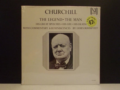 Winston Churchill : The Legend - The Man (LP)