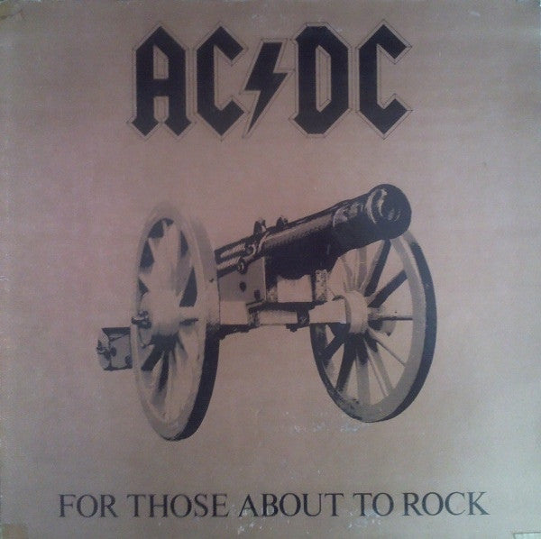 AC/DC : For Those About To Rock (We Salute You) (LP, Album, RE, Gat)