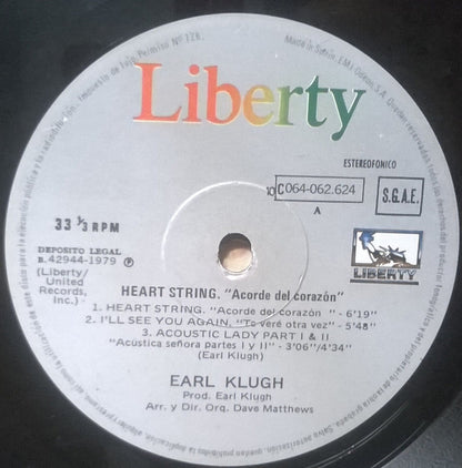 Earl Klugh : Heart String = Acorde Del Corazón (LP, Album)